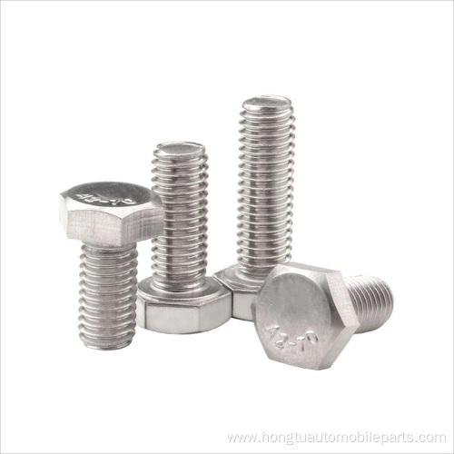 Fully Threaded Machine Hex Plain Finish Bolt